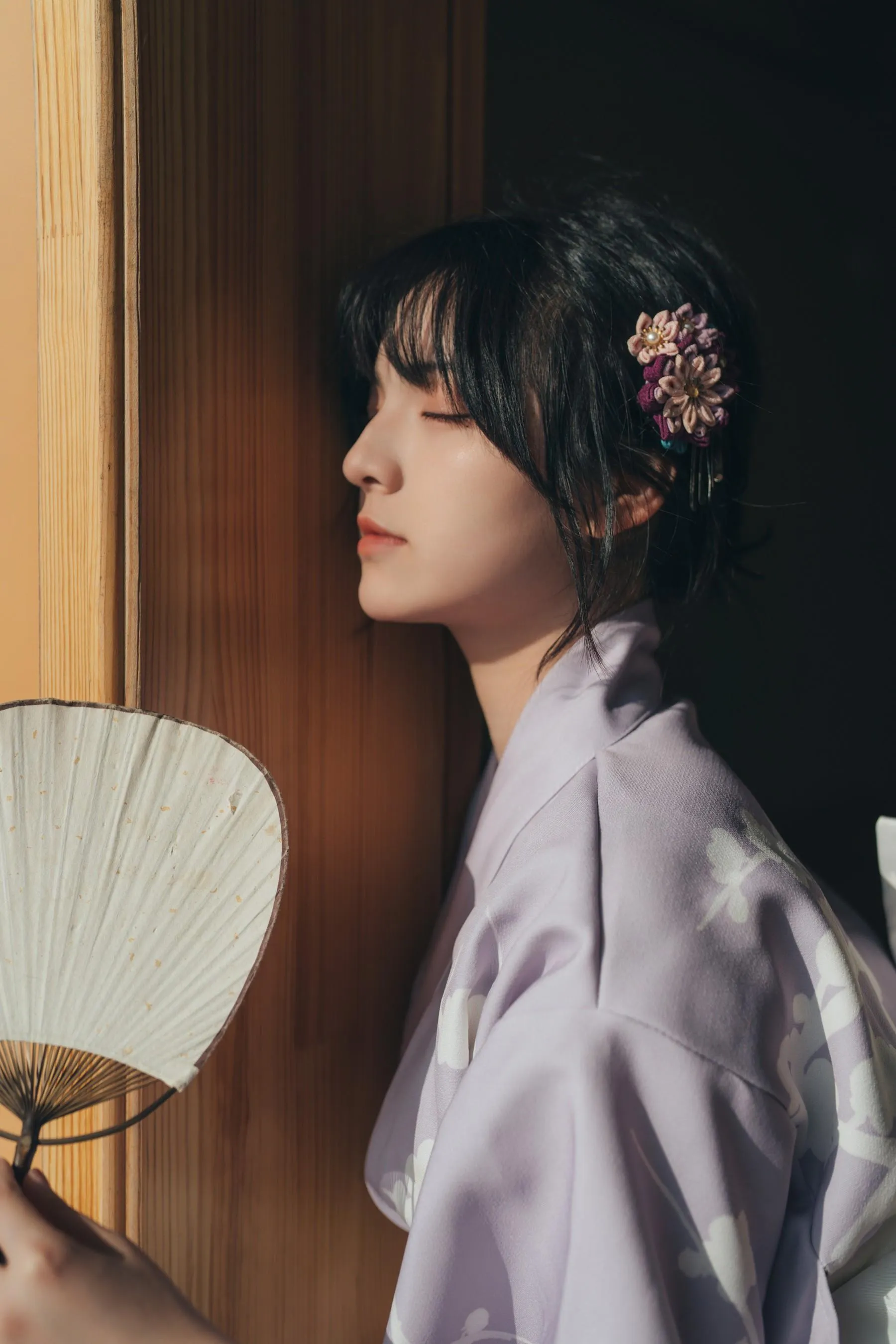 [YITUYU艺图语]2022.02.09 和风物语，日式庭院里的少女写真 dudu [56P]插图3